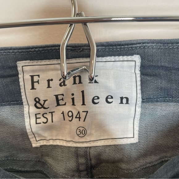 Frank & Eileen Sligo High Rise Skinny Jean 2022 Gray Wash Stretch Size 30 - Picture 6 of 8